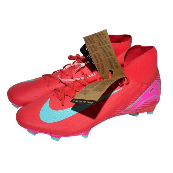 Nike Mercurial Superfly 10 Academy MG Soccer Cleats Red FQ1456-800 Men’s 13 NWT - Picture 3 of 12